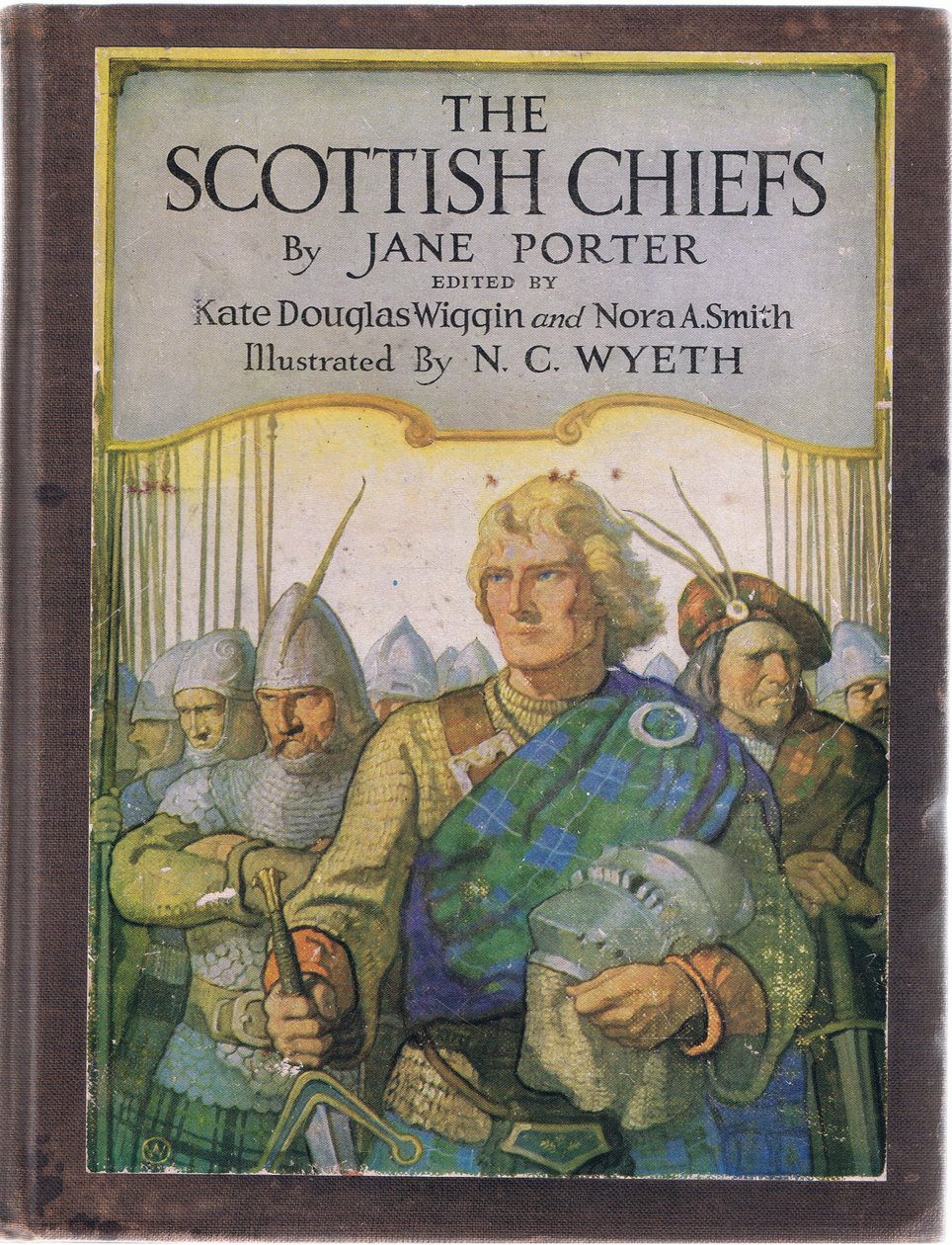 Elülső tábla kialakítása, a The Scottish Chiefsből, kiadó: Charles Scribner