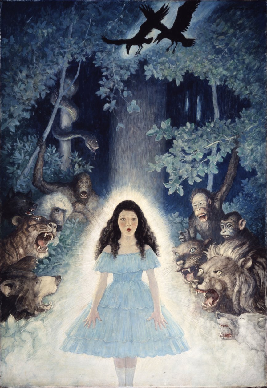 Hócsepp (olaj a reneszánsz panelen) alkotó: Newell Convers Wyeth