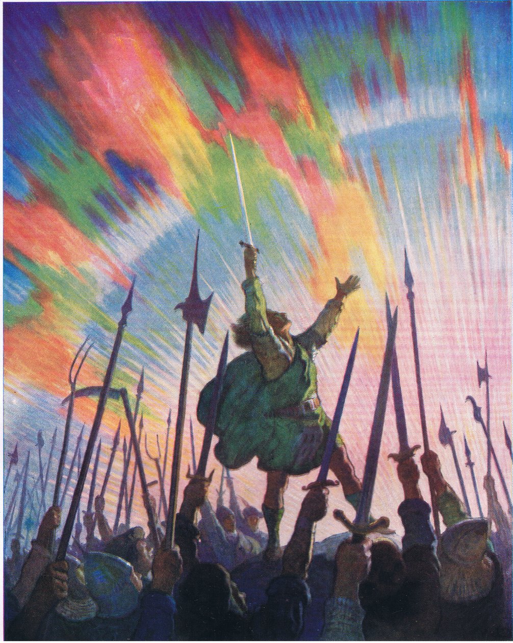 A fogadalom a The Scottish Chiefsből, Charles Scribner