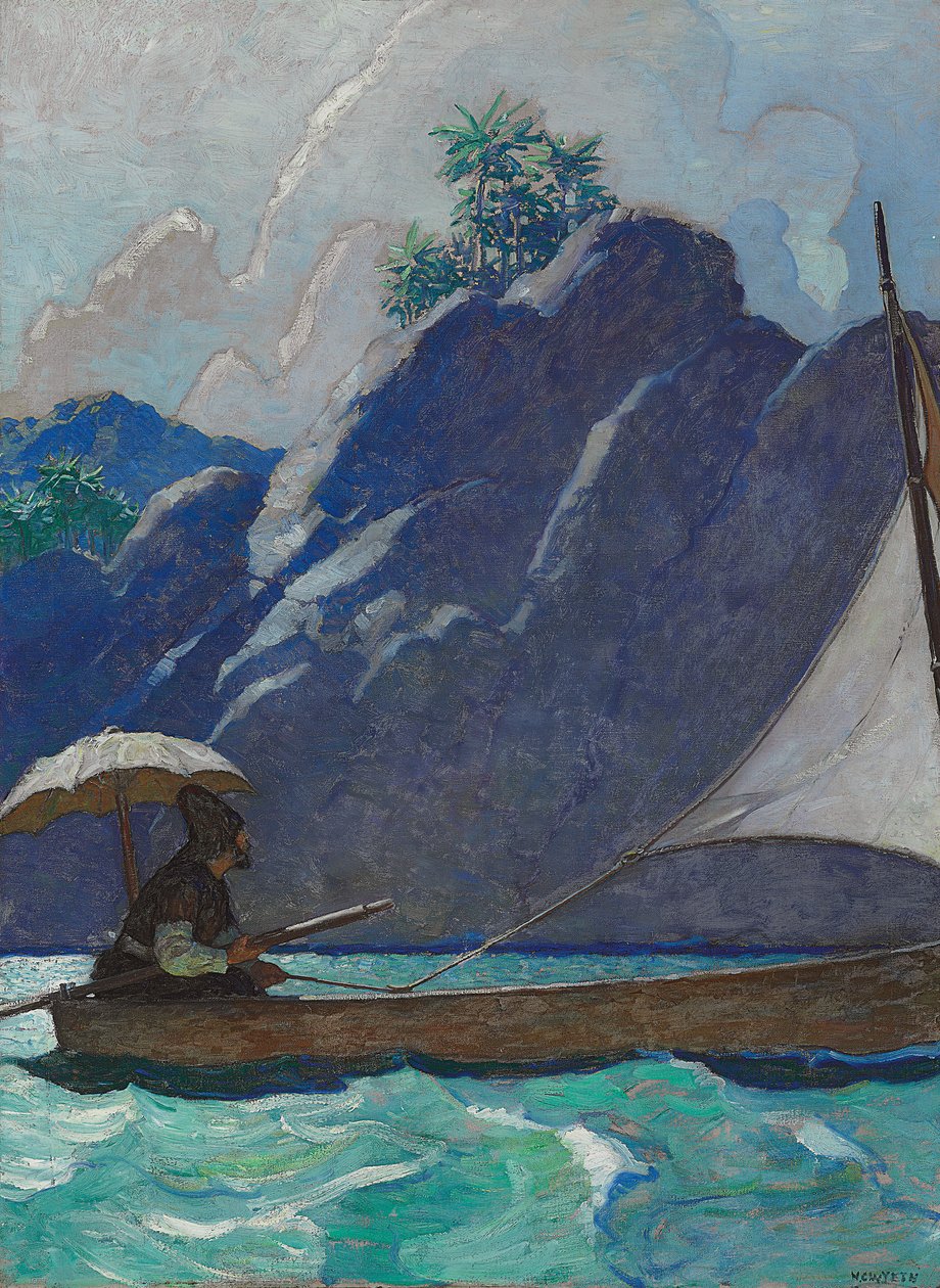 És így időnként tettem egy kis utazást a tengeren alkotó: Newell Convers Wyeth
