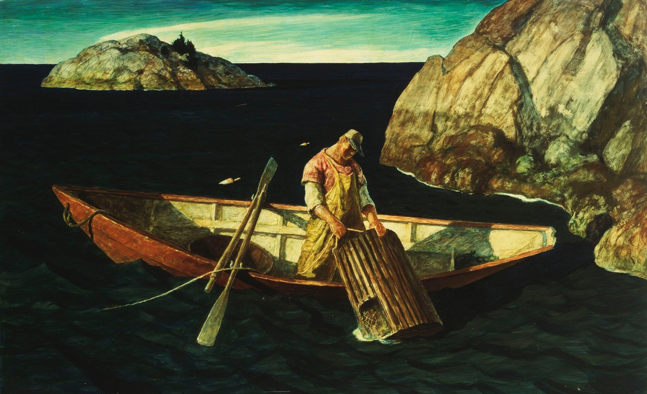 A csapdák ellenőrzése alkotó: Newell Convers Wyeth