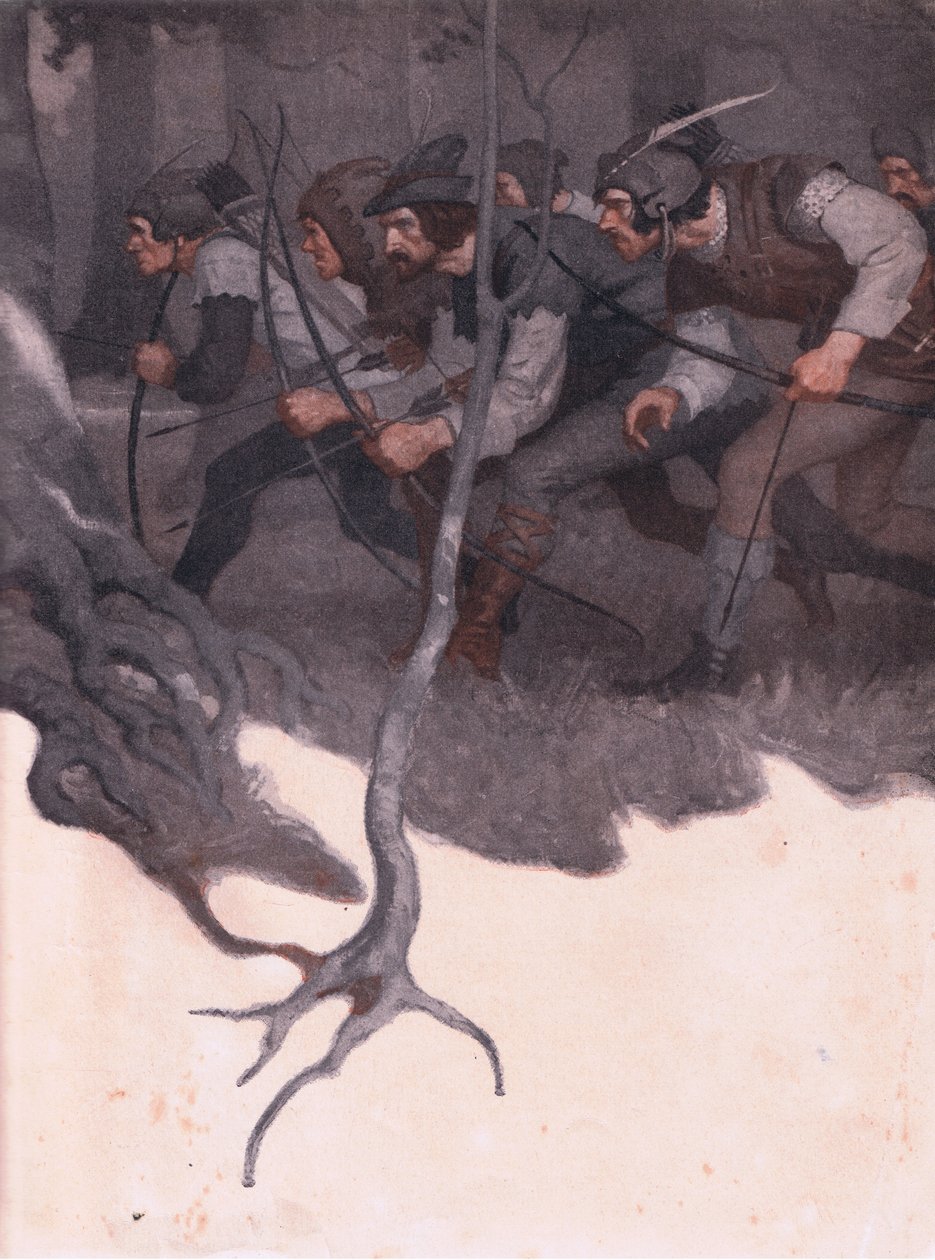 Belső borítóterv, 1916 alkotó: Newell Convers Wyeth