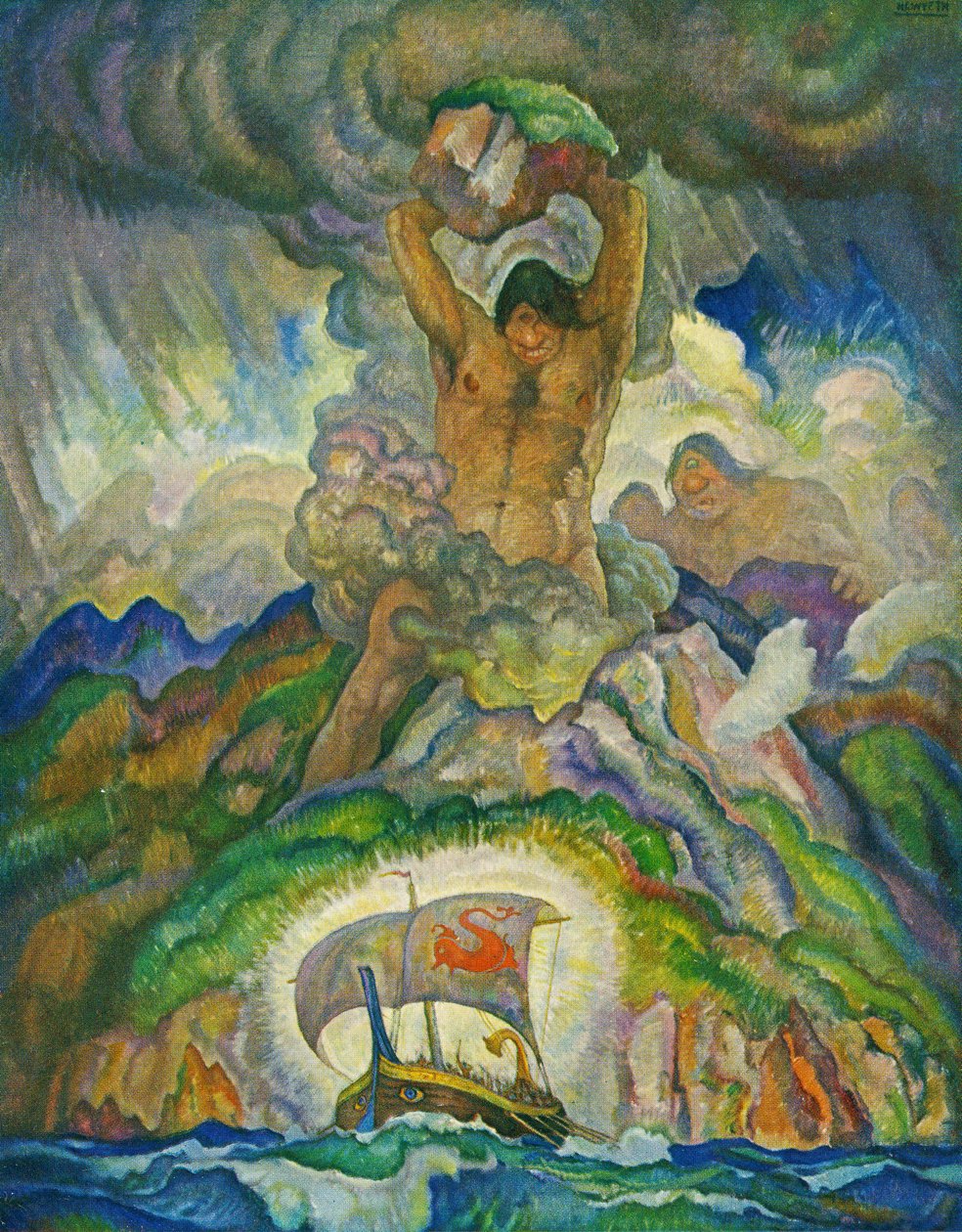 Polyphemus, a küklopsz alkotó: Newell Convers Wyeth