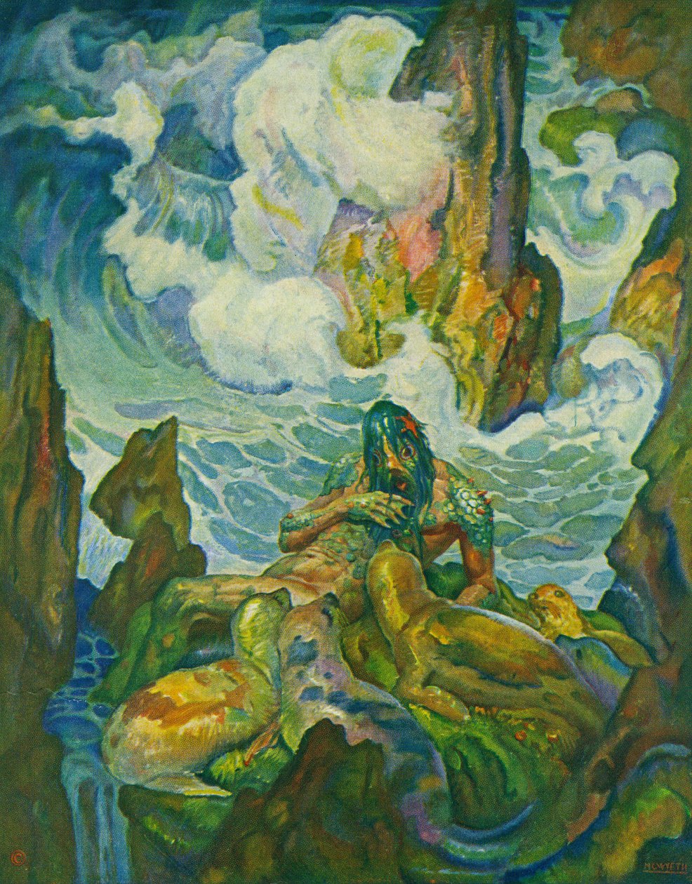 Proteus, a tenger öregje alkotó: Newell Convers Wyeth
