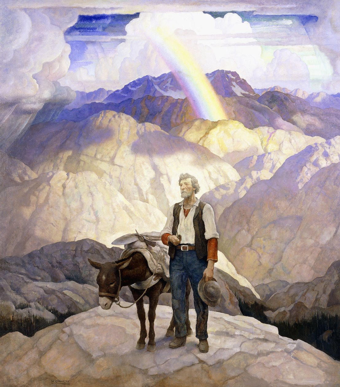 A kereső alkotó: Newell Convers Wyeth