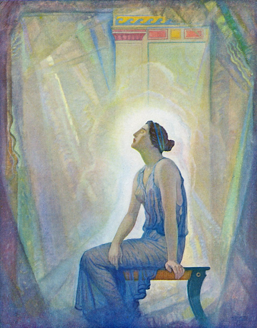 A gyászoló Penelope, 1929 alkotó: Newell Convers Wyeth
