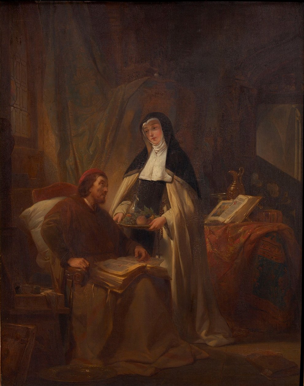 Tagsága a Bruges-i Sint-Jan Kórházban, alkotó: Nicaise de Keyser