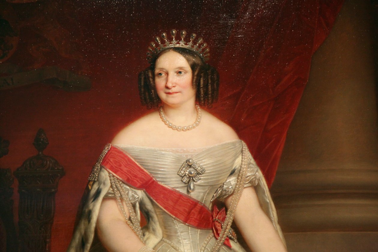 Anna Pavlovna nagyhercegnő portréja, 1849. alkotó: Nicaise de Keyser