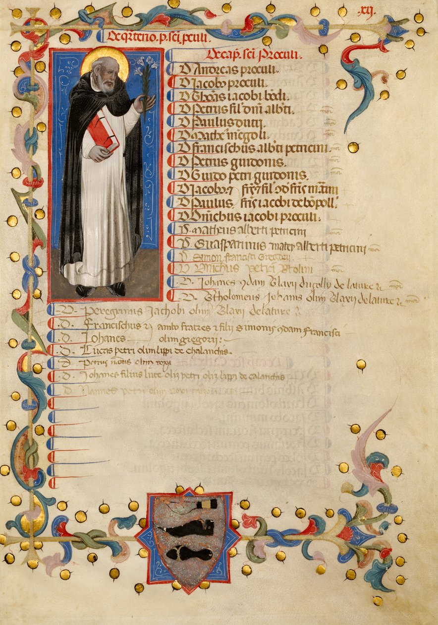 Szent Domonkos alkotó: Niccolò Giacomo da di Bologna