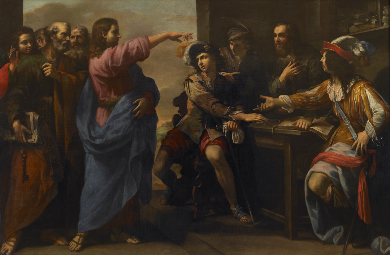 Szent Máté hivatása alkotó: Niccolo Tornioli