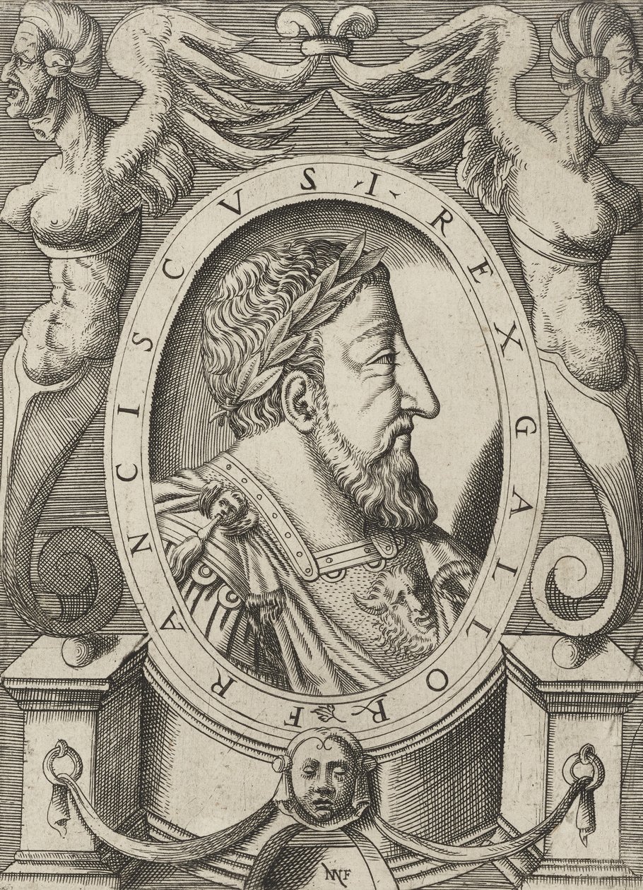 I. Ferenc francia, pub. C. 1568 alkotó: Niccolò Nelli