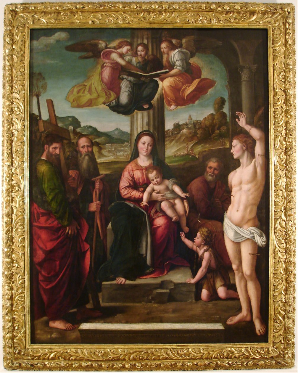 Szent beszélgetés alkotó: Niccolò Pisano