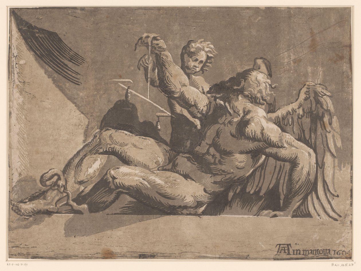 Szaturnusz alkotó: Niccolò Vicentino (attributed to)