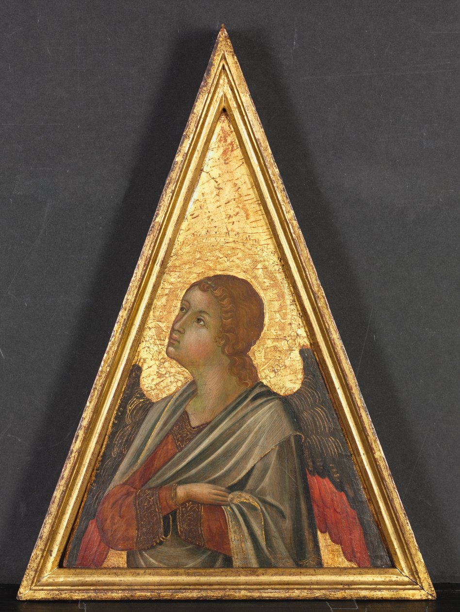 Pinnacle angyallal (pár) alkotó: Niccolò di Segna