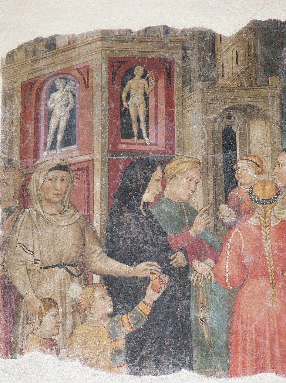 Részlet az irgalmasság kapitányaitól, 1386 alkotó: Niccolò Pietro di Gerini