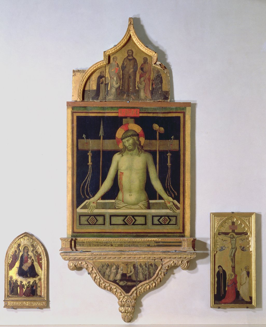 Fájdalmas ember (tempera, tábla) alkotó: Niccolò Pietro di Gerini