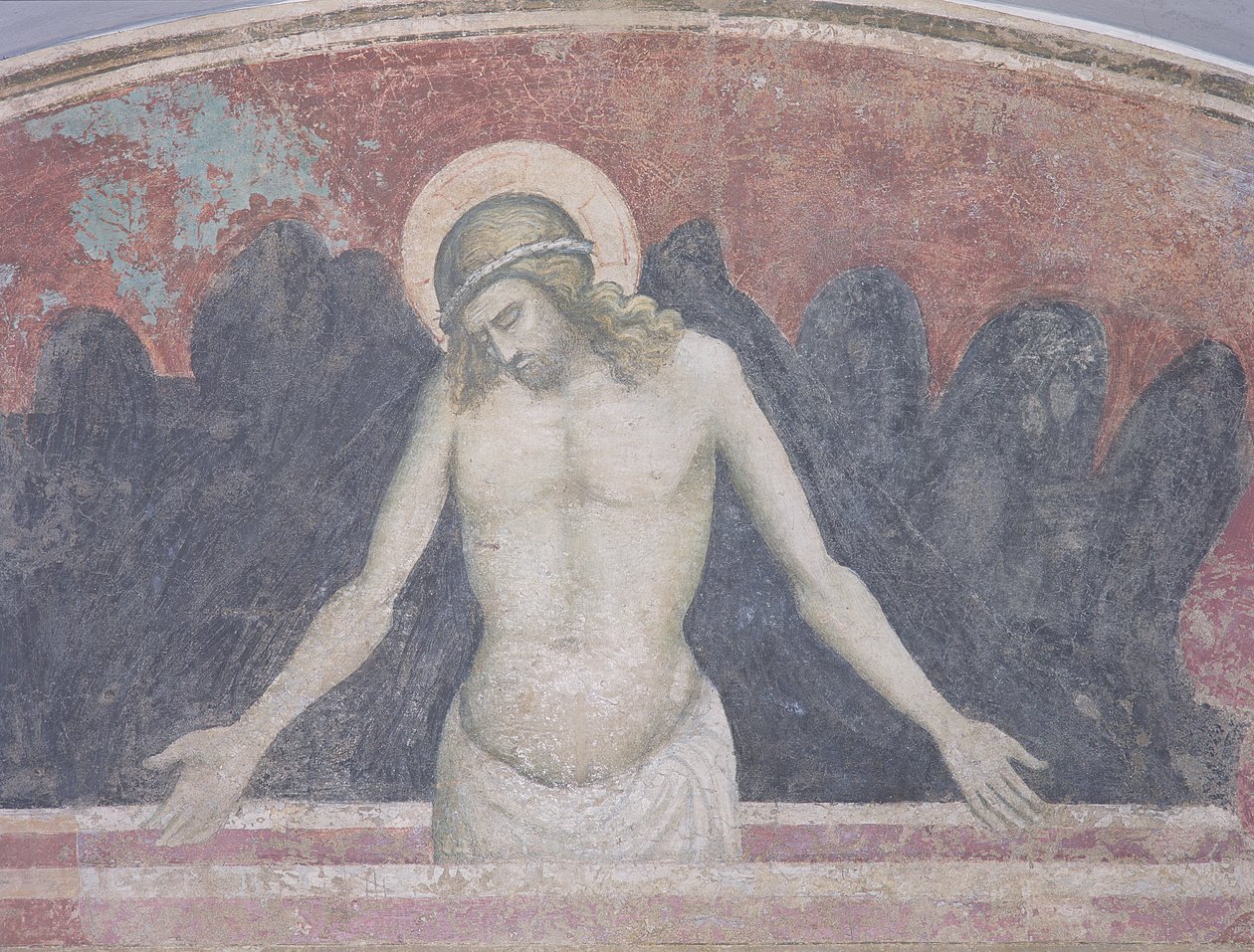 Krisztus Pietában, 1365-70 alkotó: Niccolo di Tommaso