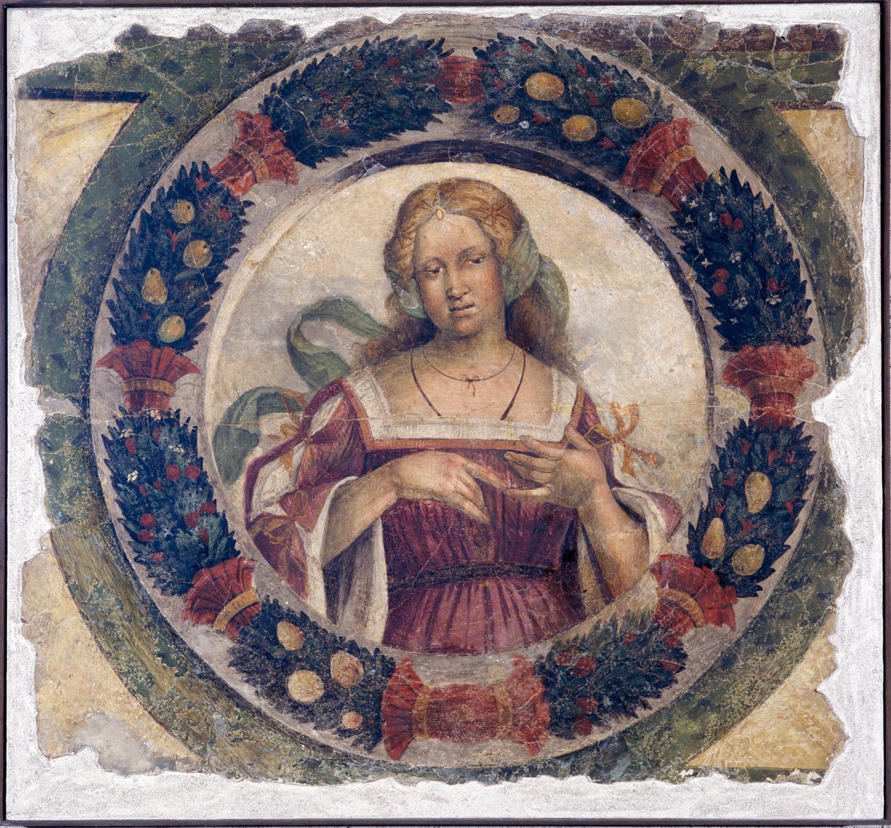 A matematika allegóriája, 1496-1555 körül alkotó: Niccolo the Younger Giolfino