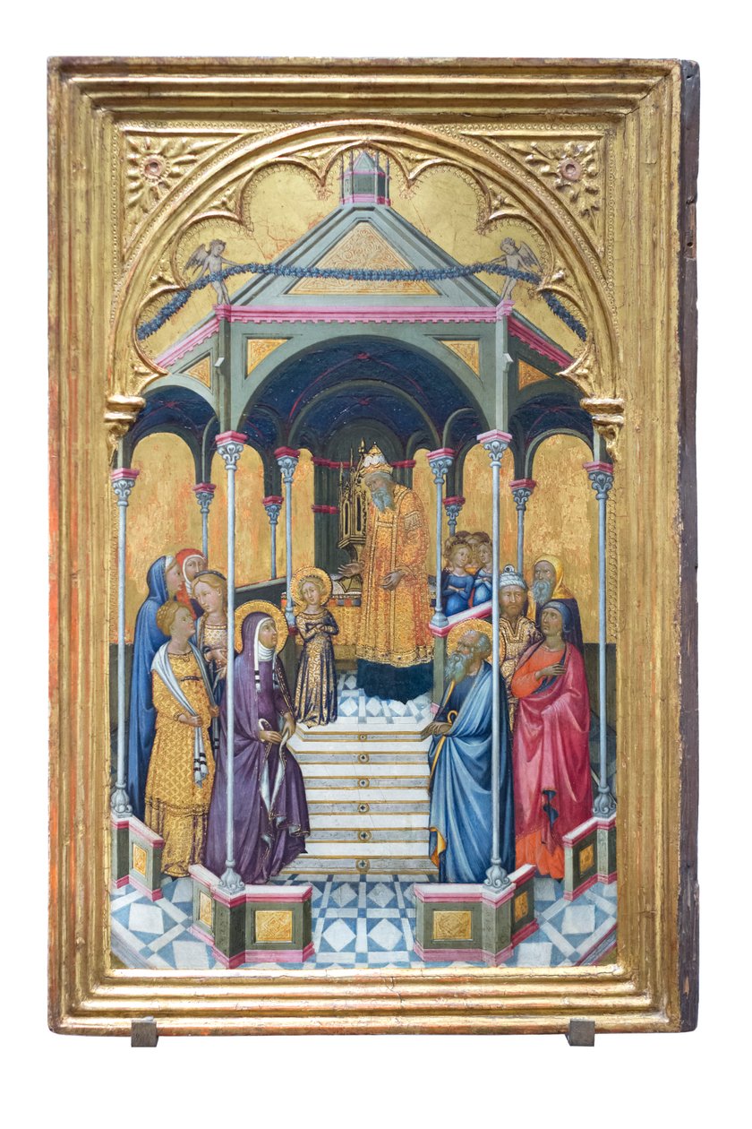 Szűzanya bemutatása a templomban alkotó: Niccolo Bonaccorsi