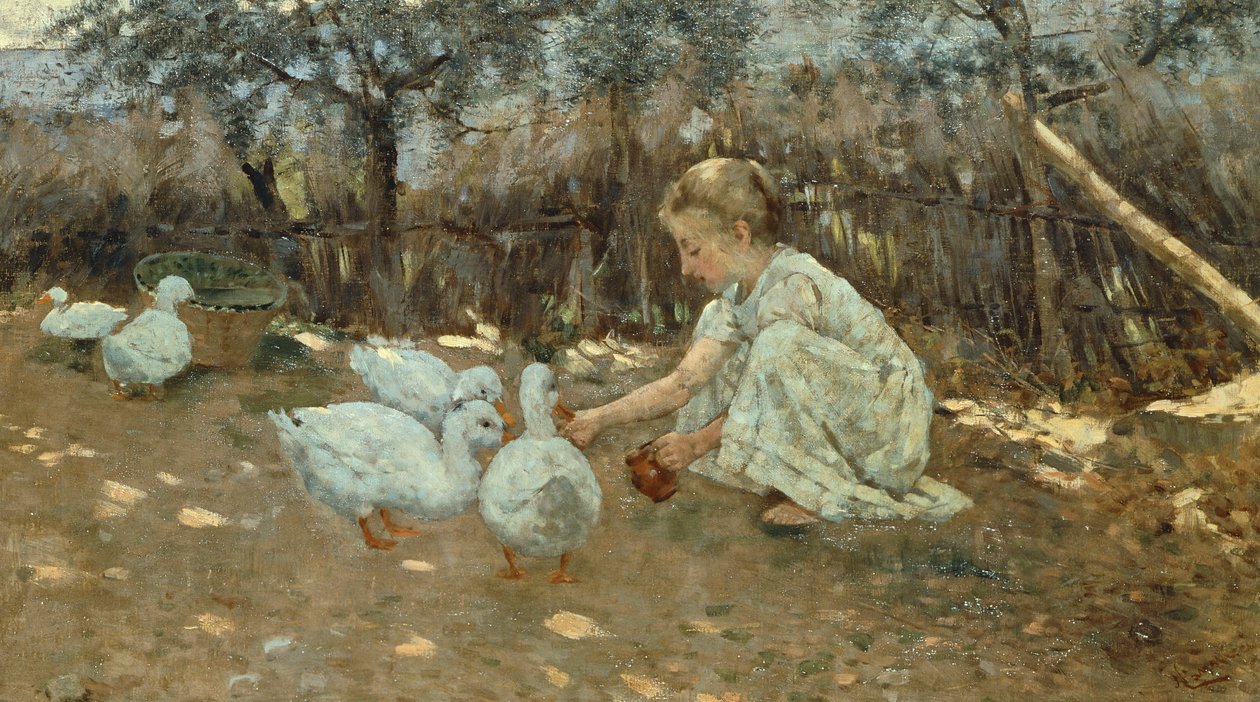 Niccolo Cannicci (1846-1906) kis libacsordája 1892 körül, olaj, vászon, 40,5x70,5 cm. alkotó: Niccolo Cannicci