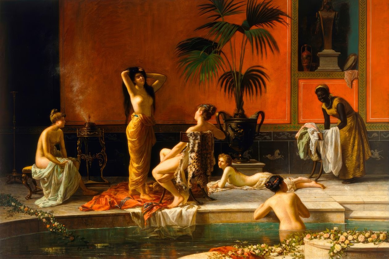 N. Cecconi, Pompejanisches Bad alkotó: Niccolo Cecconi