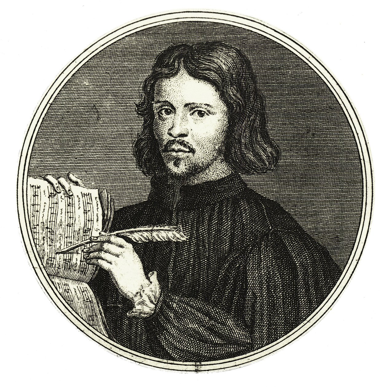 Thomas Tallis zeneszerző alkotó: Niccolo Francesco Haym