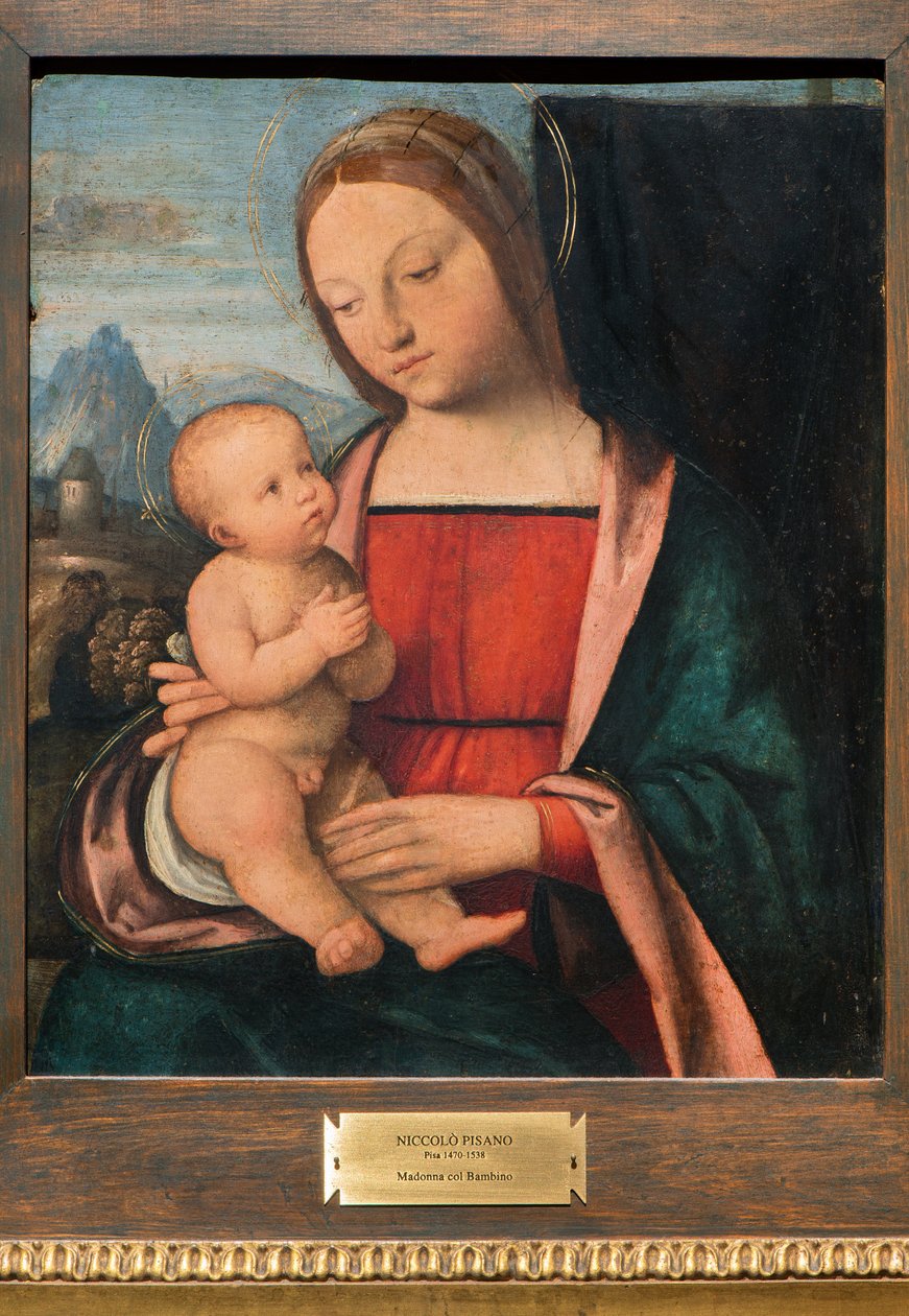 Madonna és gyermeke, 1510-1520 alkotó: Niccolò Pisano