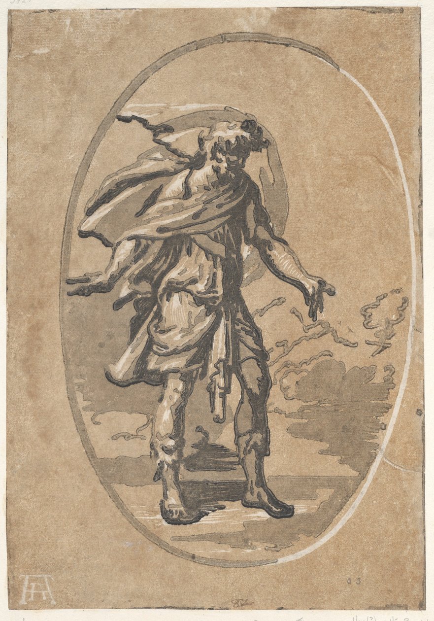 Olympus Surprise, kb. 1540-50., kb. 1540-50. alkotó: Niccolo Vicentino