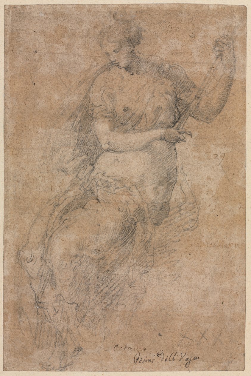 Allegorikus figura (recto) alkotó: Niccolo dell