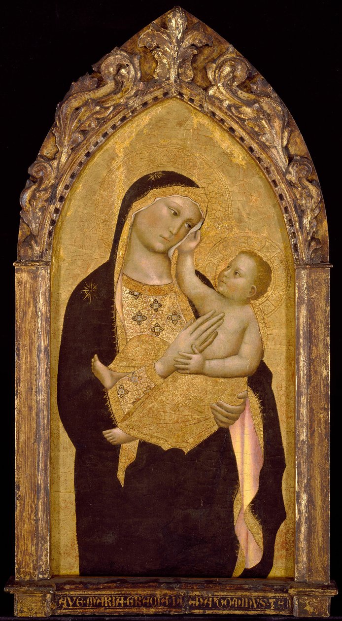 Szűz és gyermeke alkotó: Niccolo di Pietro Gerini