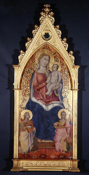 Szűz és gyermek, 1392 körül (fa) alkotó: Niccolo di Pietro Gerini