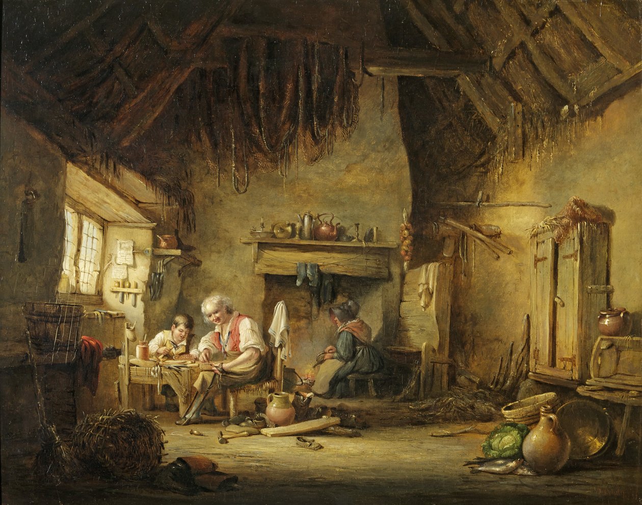 A suszter, 1831 alkotó: Nicholas Condy