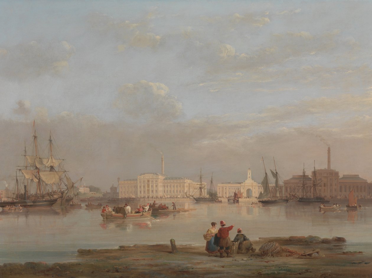 A Victualling Office, Plymouth alkotó: Nicholas Matthews Condy