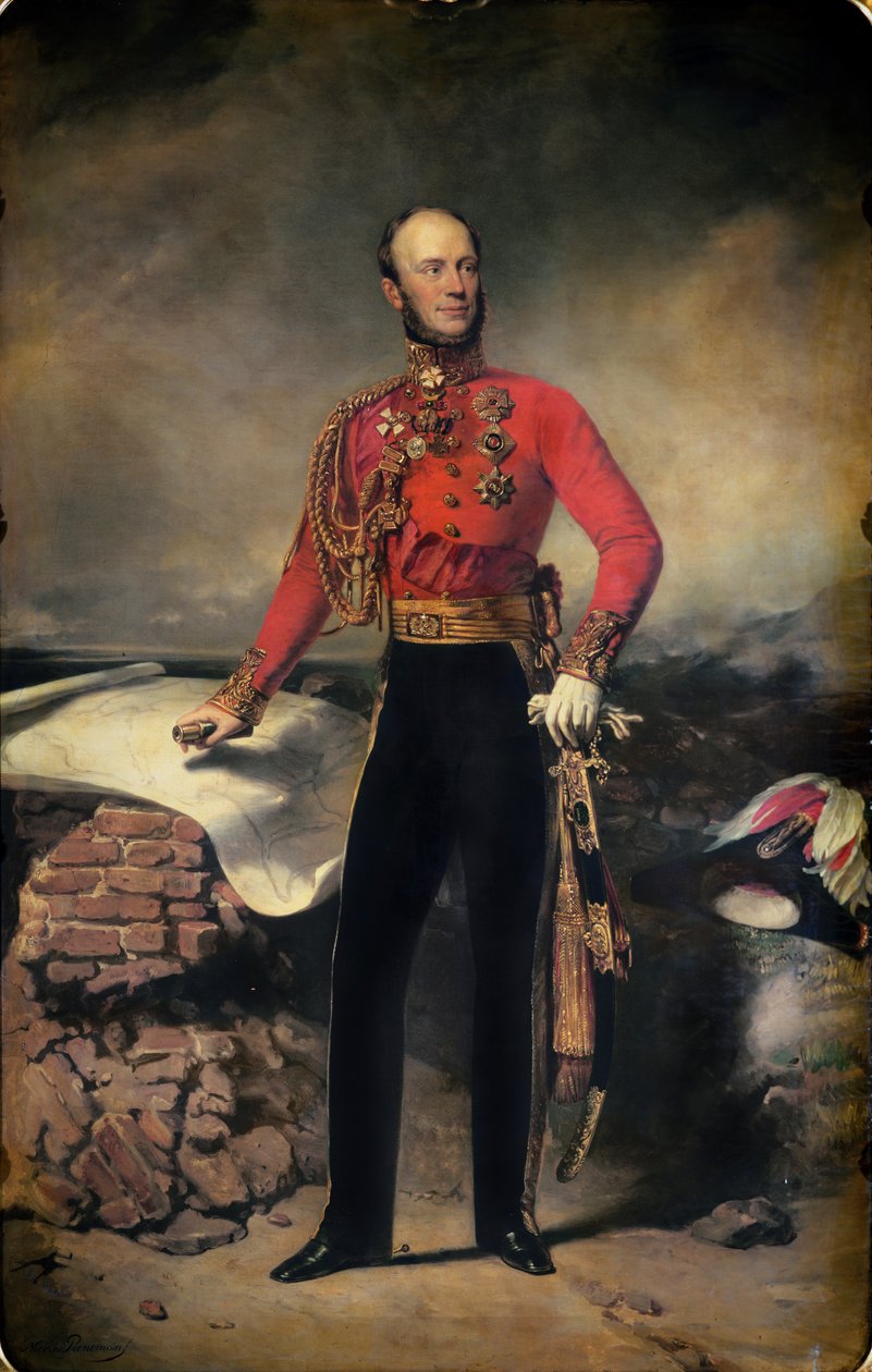 I. Leopold belga király tábornagya alkotó: Nicholas Pieneman