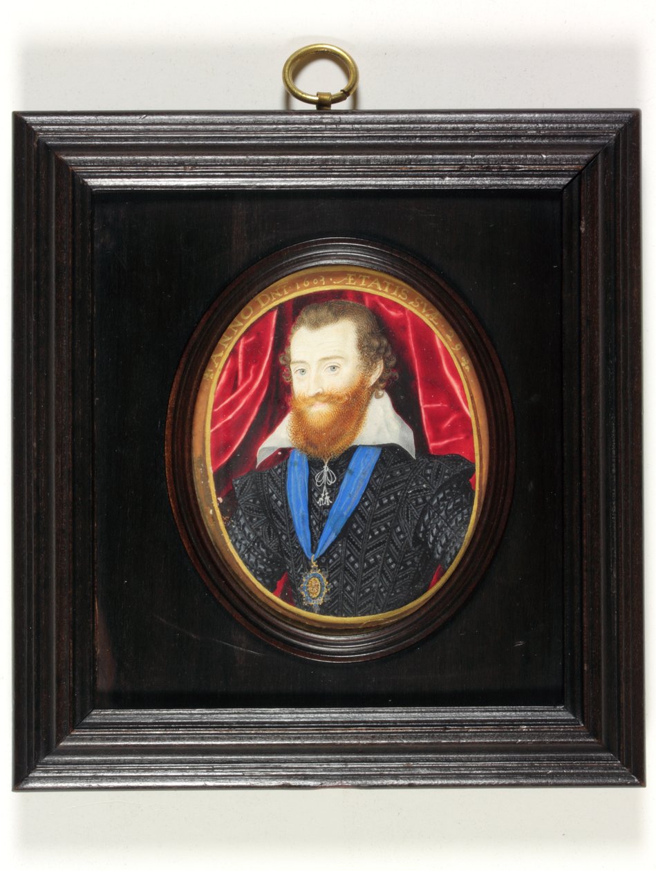 Ludovick Stuart, Lennox és Richmond 2. hercege (zománc) alkotó: Nicholas (after) Hilliard