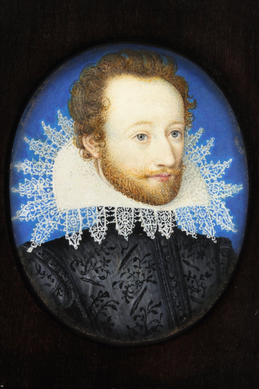 Essex grófja (zománc) alkotó: Nicholas (school of) Hilliard