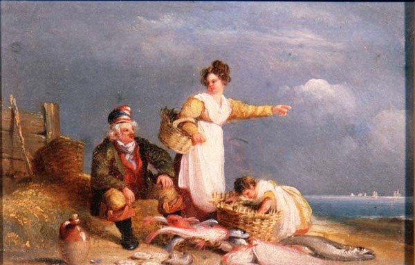 Halászok a fogással alkotó: Nicholas Condy