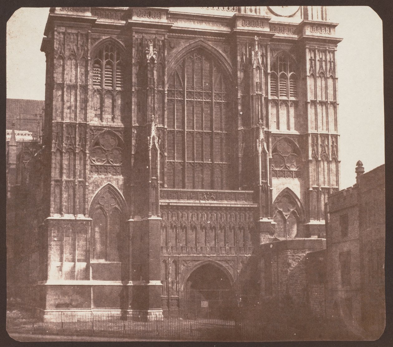 Westminster Abbey, 1844 előtt. alkotó: Nicholas Henneman