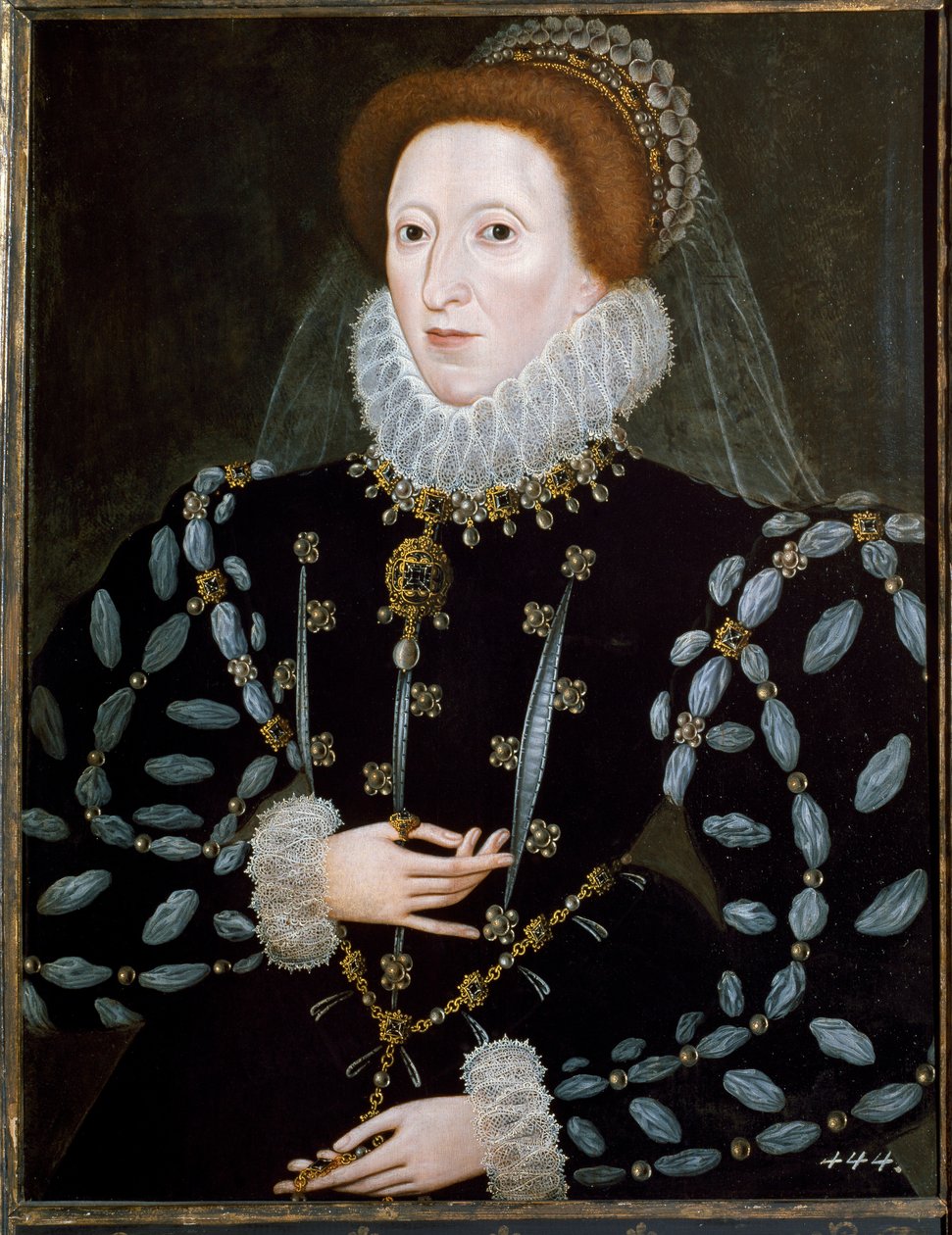 I. Erzsébet angol királynő portréja alkotó: Nicholas Hilliard