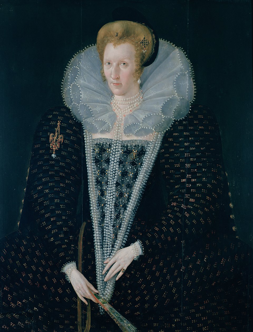 Erzsébet királynő (1533-1603) alkotó: Nicholas Hilliard