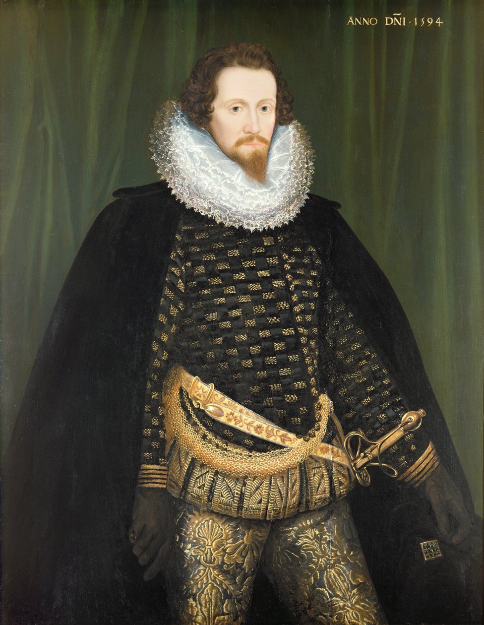 Robert Devereux (1566-1601) Essex grófja, 1594 alkotó: Nicholas Hilliard
