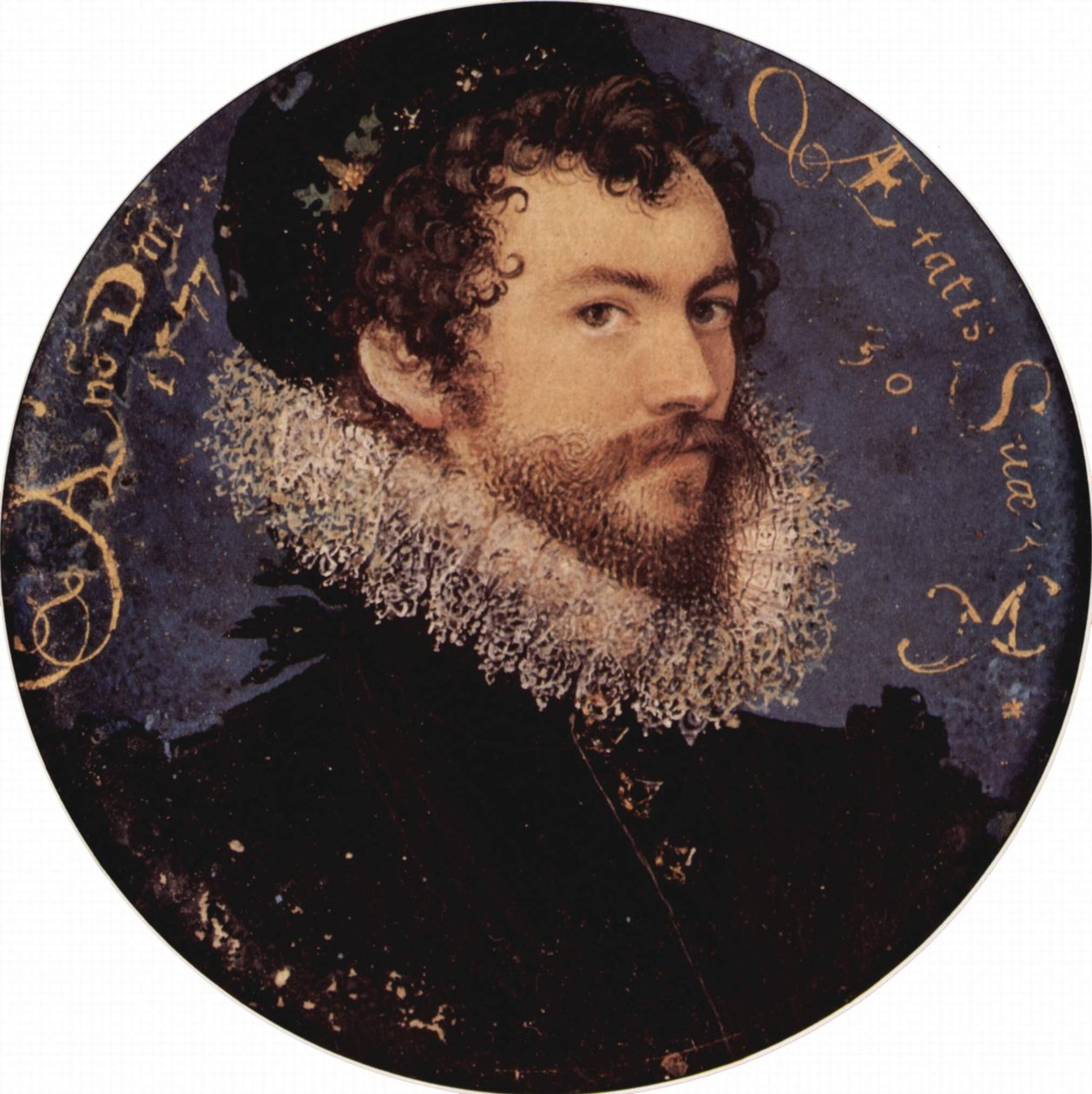 Önarckép, 30 éves korában alkotó: Nicholas Hilliard