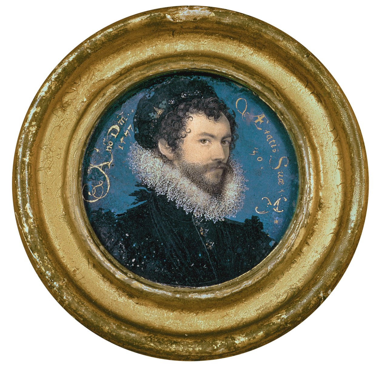 Önarckép 30 évesen, 1577 alkotó: Nicholas Hilliard