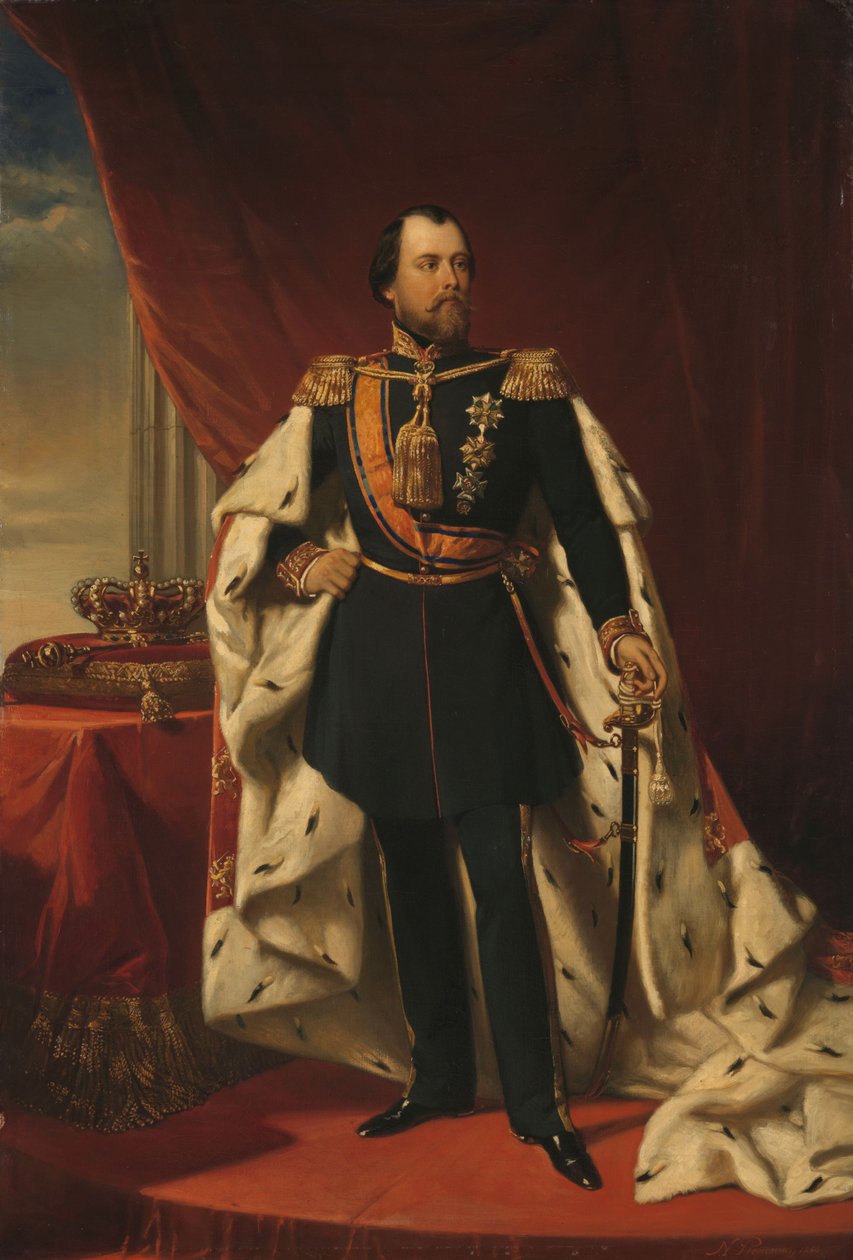 III. Vilmos (1817-1890), Hollandia királya alkotó: Nicholas Pieneman