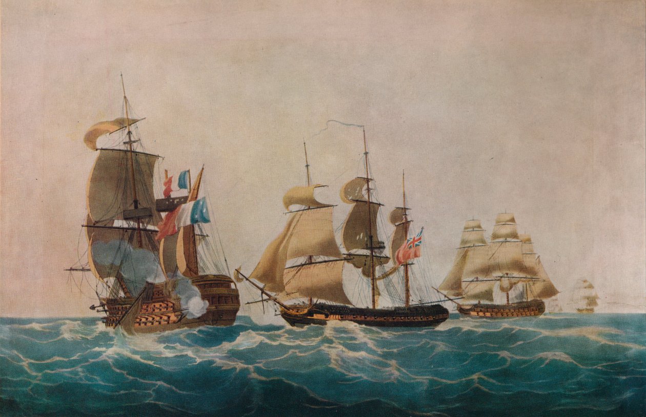Guillaume Tell elfoglalása, 1805 alkotó: Nicholas Pocock