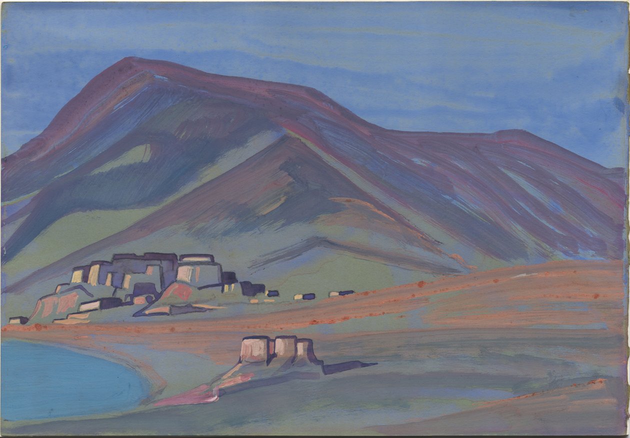 Album levél, 1932 alkotó: Nicholas Roerich