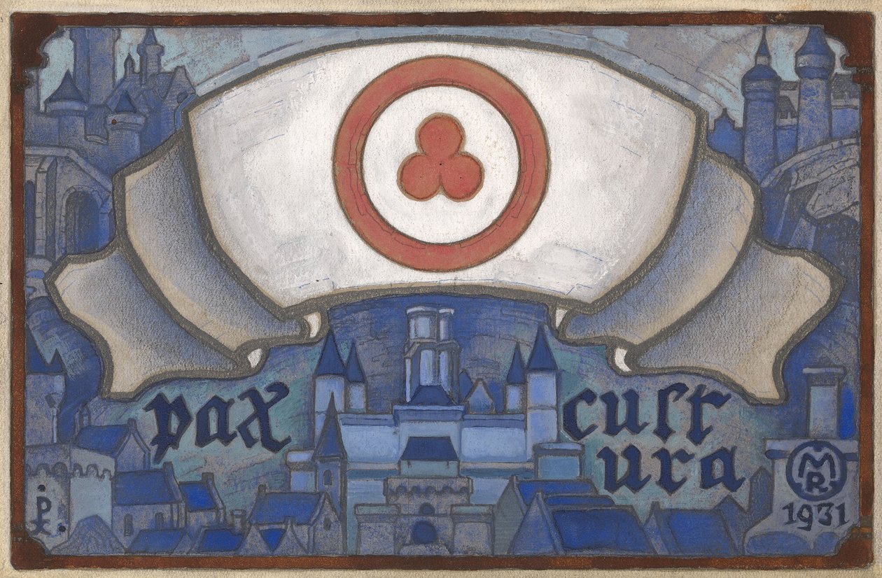A béke zászlaja, 1931 alkotó: Nikolai Konstantinowitsch Roerich