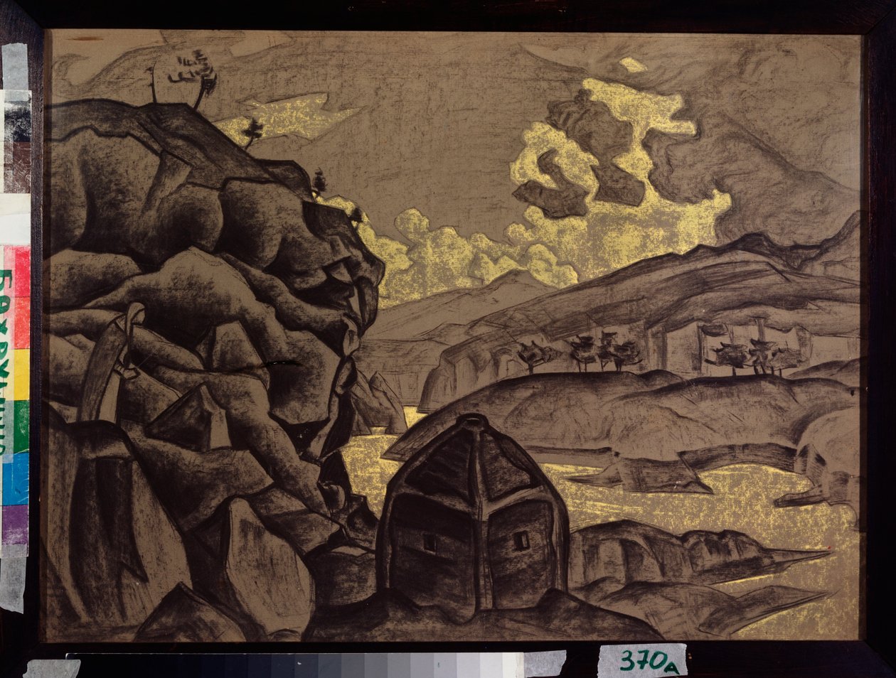 Henrik Ibsen Peer Gynt című művének dekorációja, 1912 alkotó: Nicholas Roerich