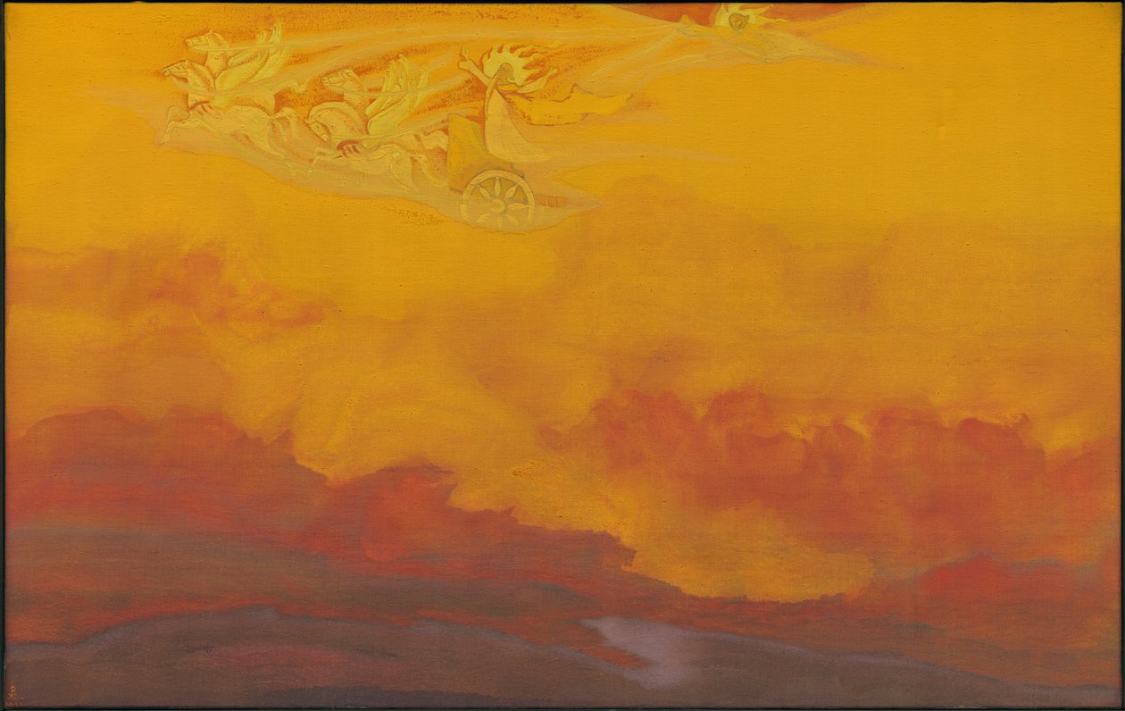 Illés próféta, 1931 alkotó: Nicholas Roerich
