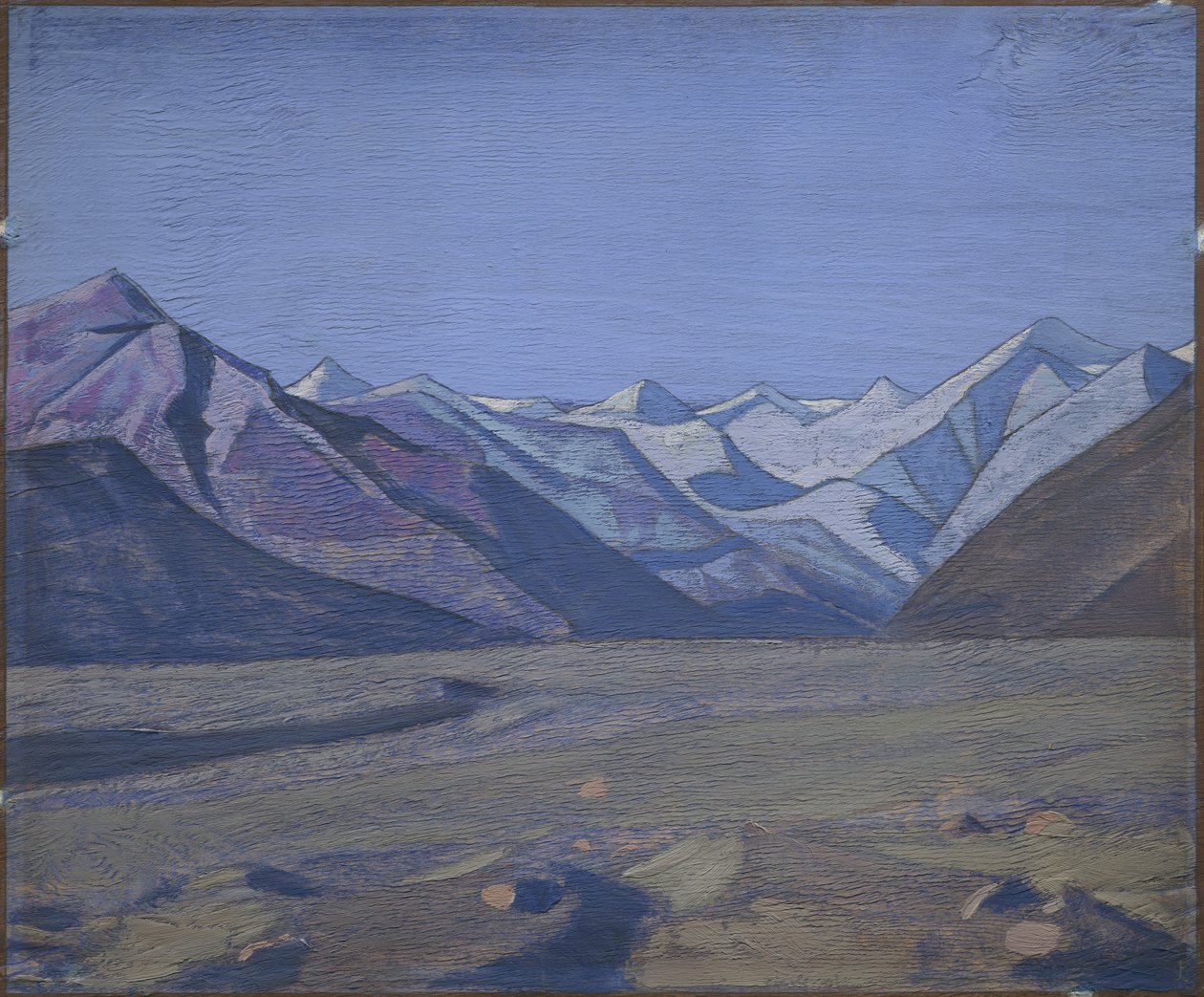 Kurultól a Karakorum-lánc felé, 1926 alkotó: Nicholas Roerich
